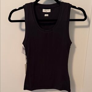 Aritzia Black Contour Tank Top